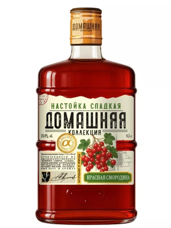 ММВЗ, Домашняя Коллекция Красная смородина, настойка сладкая