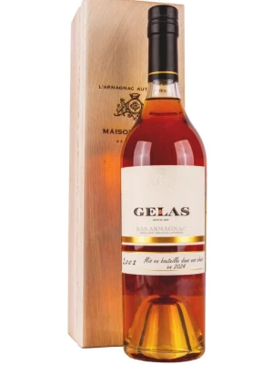 Арманьяк Gelas, Bas Armagnac, wooden box 2001 0.7 л