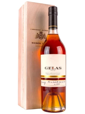 Арманьяк Gelas, Bas Armagnac, wooden box 2004 0.7 л