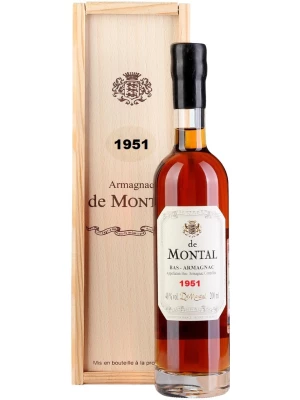 Арманьяк Millesime, Armagnac AOC, wooden box 1951 0.5 л