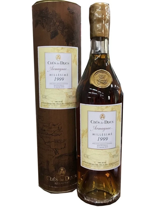 Cles des Ducs Millesime, Armagnac AOC, gift box