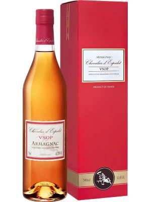Арманьяк Chevalier d'Espalet VSOP, Armagnac AOC, gift box 0.7 л