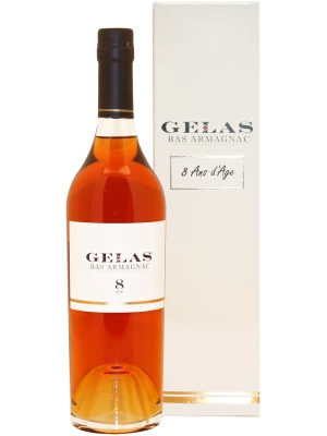 Арманьяк Gelas, Bas Armagnac 8 ans, gift box 0.7 л