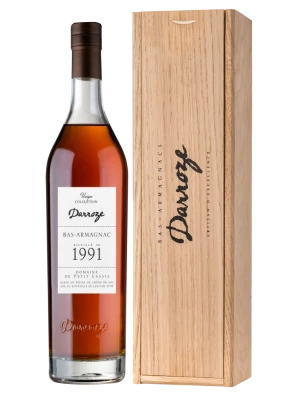 Арманьяк Bas-Armagnac Darroze Unique Collection Domaine de Сoquillon au Freche Подарочная Darroze 1991 0.7 л