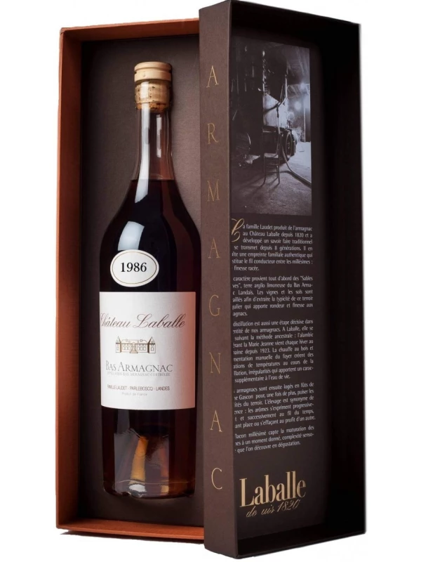 Chateau Laballe, Vintage, Bas Armagnac AOC gift box