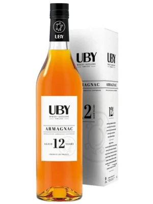 Арманьяк Uby 12 Years Old, Armagnac AOC, gift box 0.7 л