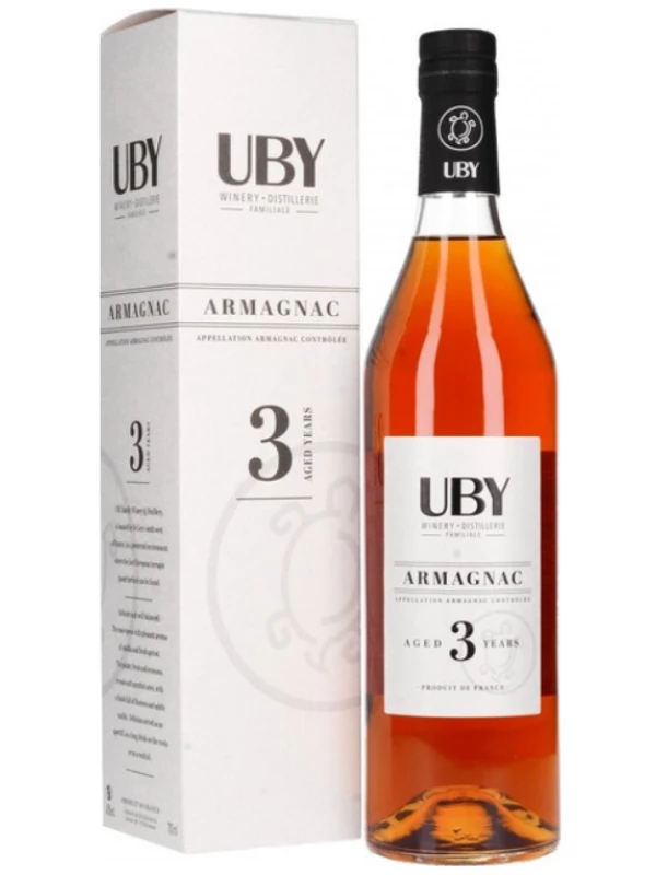 Uby 3 Years Old, Armagnac AOC, gift box