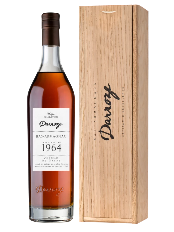 Darroze, Bas-Armagnac Chateau de Gaube, wooden box