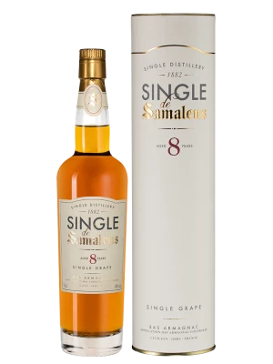 Арманьяк Single de Samalens 8 Years Old Подарочная Samalens 0.7 л