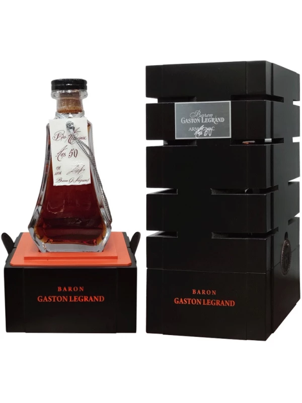 Baron G. Legrand 50 ans, Bas Armagnac AOC, in decanter & gift box