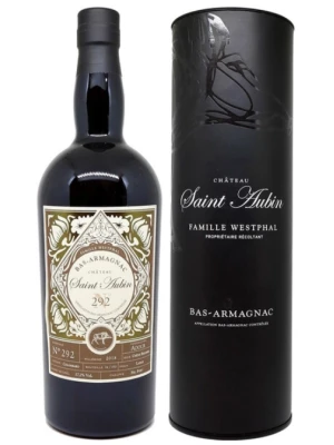 Арманьяк Saint Aubin №292 Colombard, Bas-Armagnac AOC, in tube 2018 0.7 л