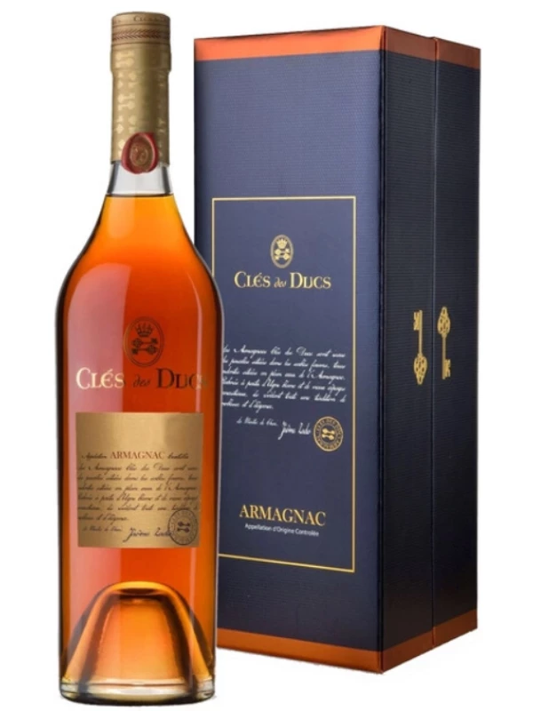 Cles des Ducs Millesime, Armagnac AOC, gift box