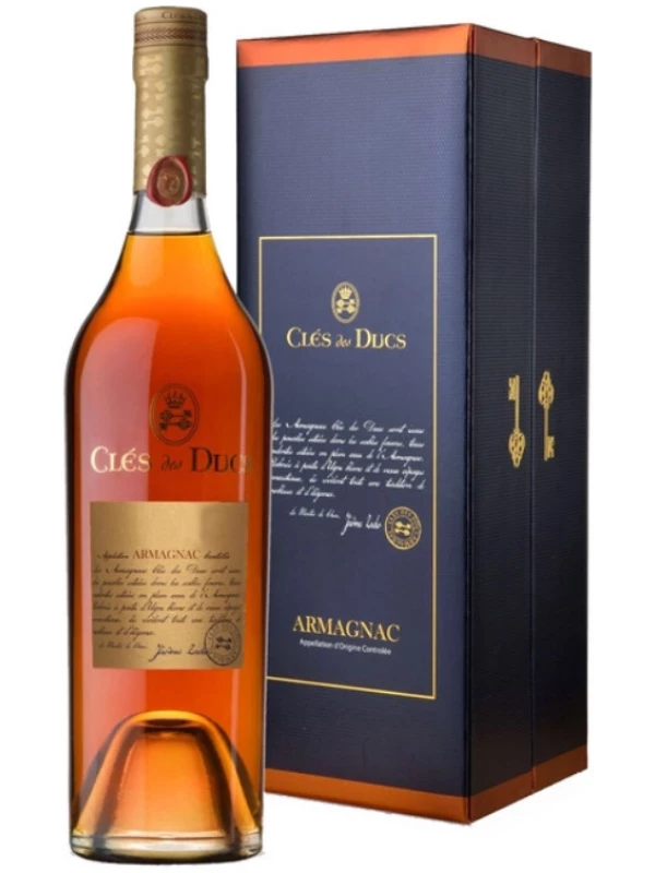 Cles des Ducs Millesime, Armagnac AOC, gift box