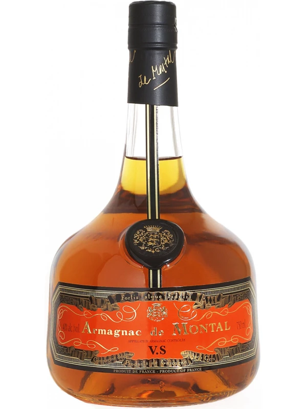 Armagnac de Montal VS, gift set with 2 glasses