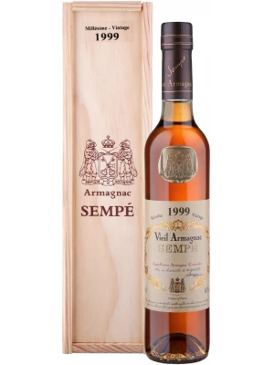 Арманьяк Millesime, Armagnac AOC, wooden box 1999 0.5 л