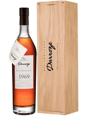 Арманьяк Darroze, Bas-Armagnac Domaine de Bellair wooden box 1969 0.7 л