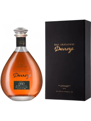 Арманьяк Darroze, Bas-Armagnac Domaine de Petit Lassis, in decanter & gift box 1987 0.7 л