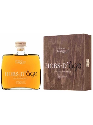 Арманьяк Chateau du Tariquet Hors d'Age Carafe Baroque, Bas-Armagnac AOC, wooden box 0.7 л