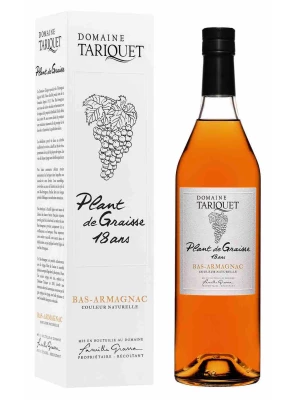 Арманьяк Chateau du Tariquet Plant de Graisse, Bas-Armagnac AOC, 18 years, gift box 0.7 л