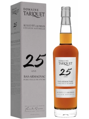 Арманьяк Chateau du Tariquet Pure Folle Blanche, Bas-Armagnac AOC, 25 years, gift box 0.7 л