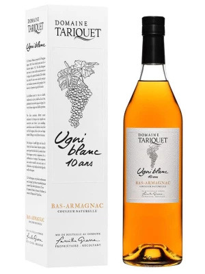 Арманьяк Chateau du Tariquet Ugni blanc, Bas-Armagnac AOC, 10 years, gift box 0.7 л