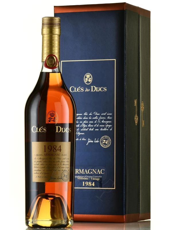 Cles des Ducs Millesime, Armagnac AOC, gift box