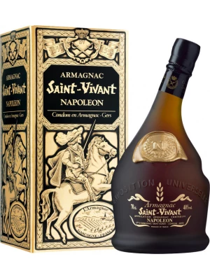 Арманьяк Saint-Vivant Napoleon, gift box 0.7 л