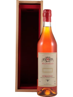 Арманьяк Castarede, Maniban Armagnac AOC wooden box 1994 0.7 л