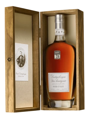 Арманьяк Dartigalongue Hors D'Age, Bas Armagnac AOC, decanter & wooden box 0.7 л