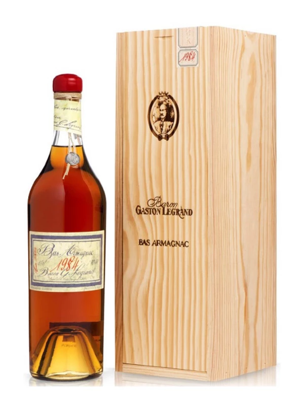 Baron G. Legrand Bas Armagnac, wooden box
