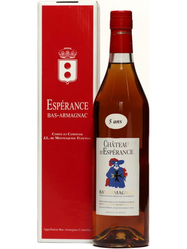 Chateau d'Esperance, Bas-Armagnac, 5 years, box