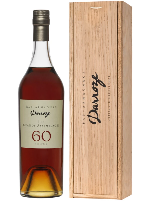 Darroze, Les Grands Assemblages 60 ans d'age, Bas-Armagnac, wooden box