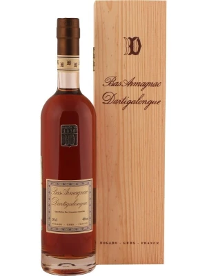Арманьяк Dartigalongue, Bas Armagnac AOC wooden box 1983 0.5 л