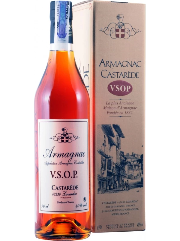 Castarede, Castarede VSOP, Armagnac AOC, gift box