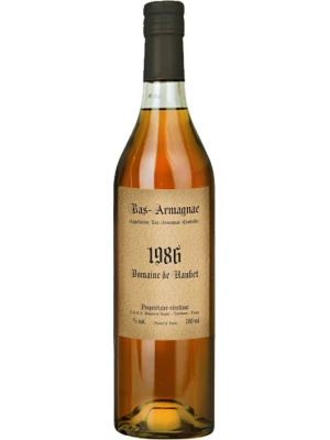 Арманьяк Domaine de Haubet, Bas-Armagnac AOC 1986 0.7 л