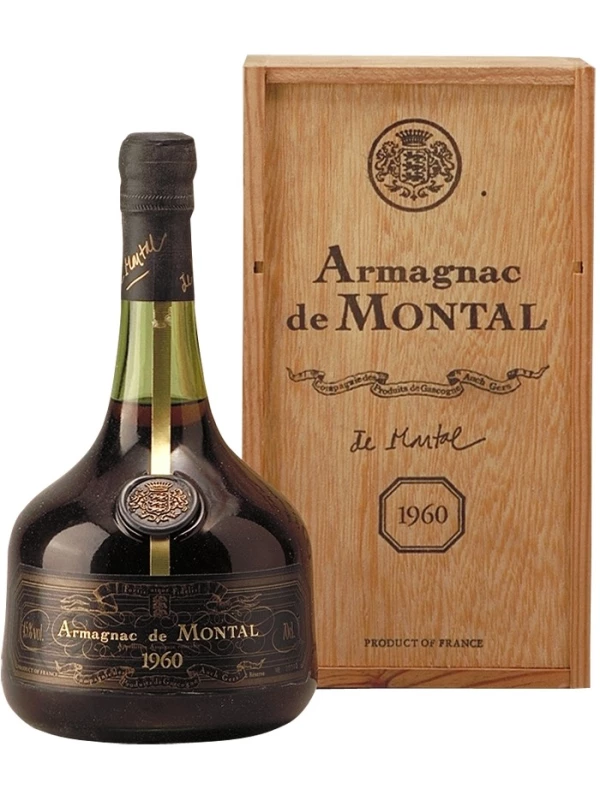 Armagnac de Montal, wooden box