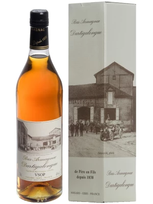 Арманьяк Dartigalongue VSOP, Bas Armagnac AOC, gift box 0.7 л
