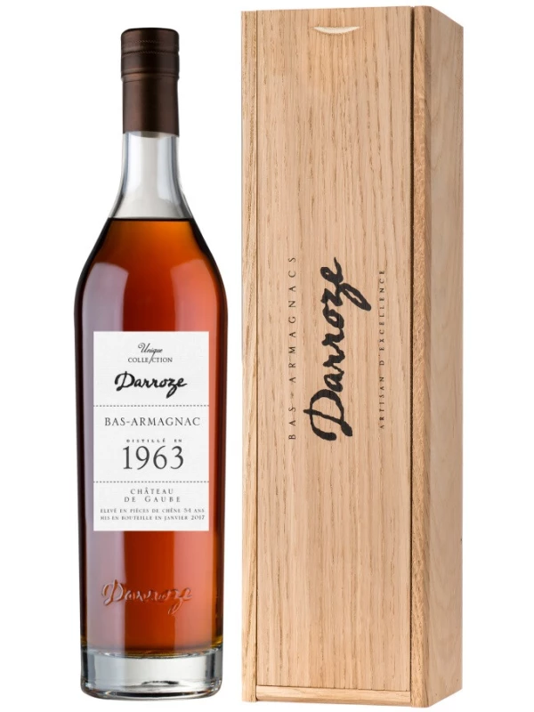 Darroze, Bas-Armagnac Chateau de Gaube, wooden box