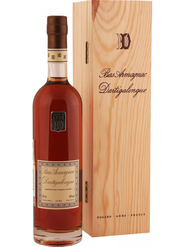 Dartigalongue, Bas Armagnac AOC, wooden box