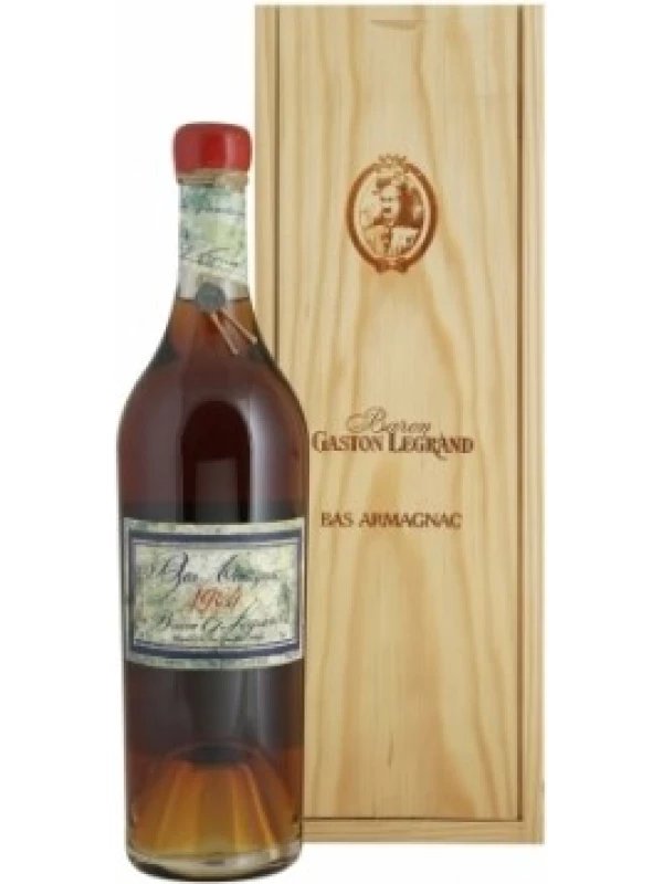 Baron G. Legrand Bas Armagnac, wooden box