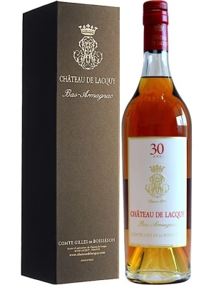 Арманьяк Chateau de Lacquy, Bas-Armagnac 30 Ans, gift box 0.7 л