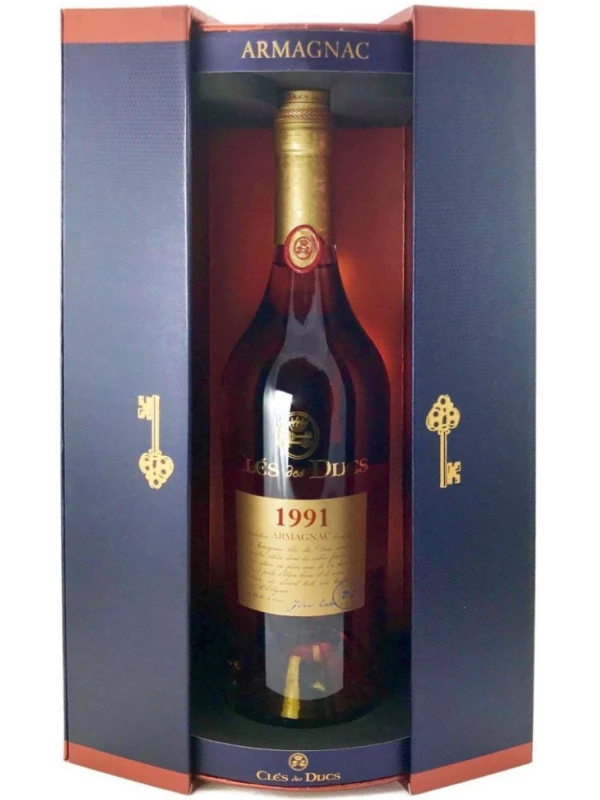 Cles des Ducs Millesime, Armagnac AOC, gift box
