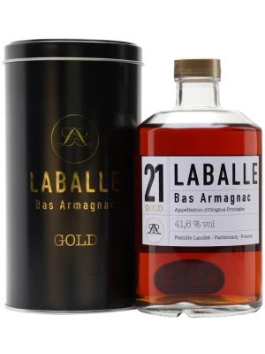 Арманьяк Laballe, 21 Gold, Bas Armagnac AOC, gift box 0.5 л