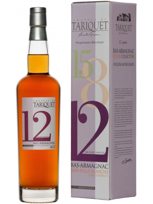 Chateau du Tariquet Folle Blanche 12 years, Bas-Armagnac AOC, gift box