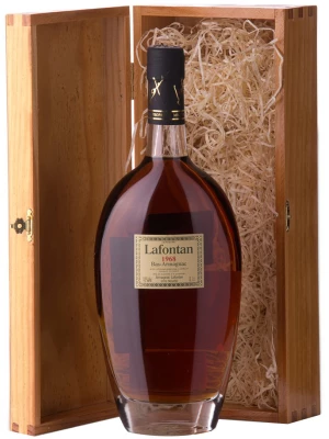 Арманьяк Lafontan Millesime wooden box 1968 0.7 л
