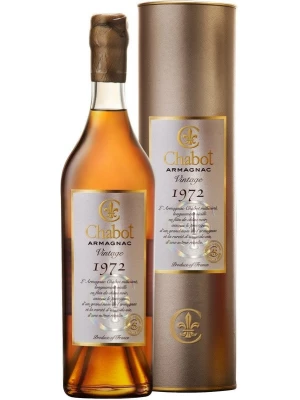 Арманьяк Chabot gift tube 1972 0.7 л