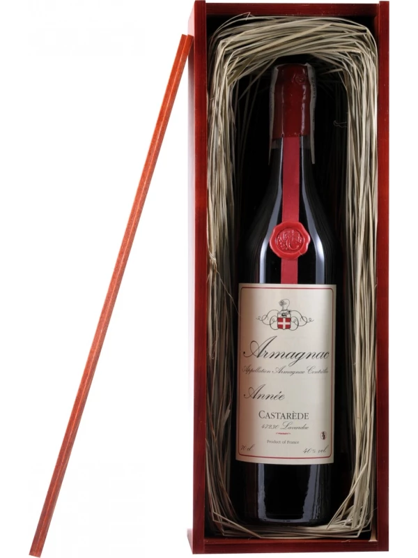 Castarede Armagnac AOC, wooden box