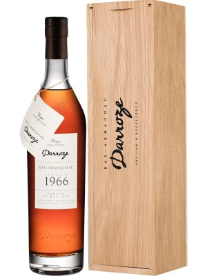 Арманьяк Darroze, Bas-Armagnac Domaine de Bel Air, wooden box 1966 0.7 л
