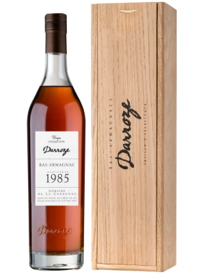 Арманьяк Darroze, Bas-Armagnac Domaine de La Gardenne wooden box 1985 0.7 л