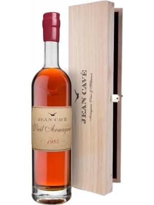Арманьяк Jean Cave, Vieil Armagnac AOC, wooden box 1985 0.7 л